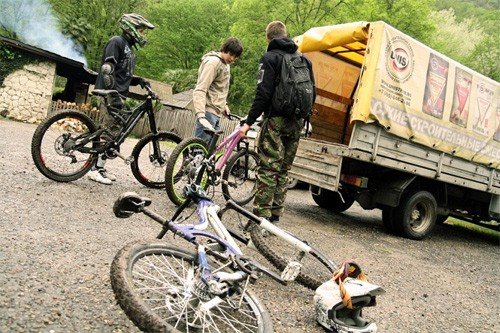 DH трасса на Ахуне, Сочи