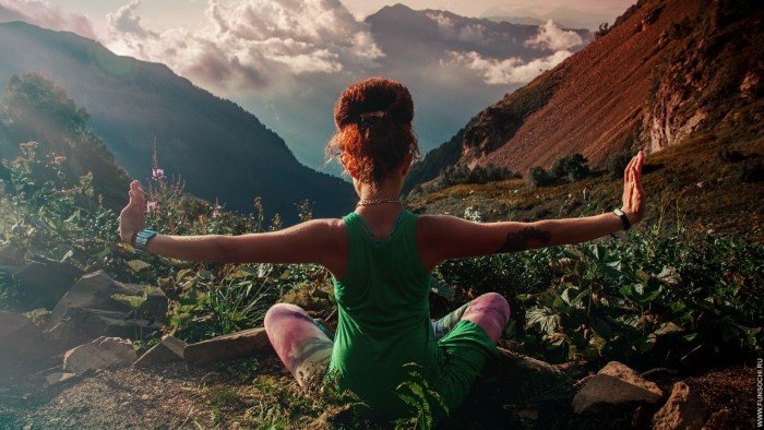 Йога в горах, Красная Поляна