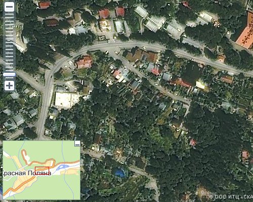 Спутниковые снимки Красной Поляны