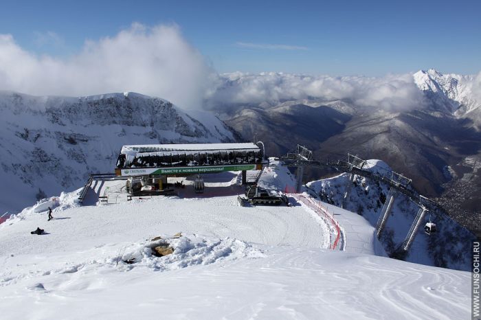 Верхняя станция Горной карусели